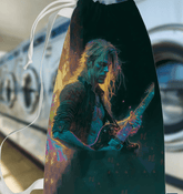 NS-821 heavy-duty laundry bag filled with clothes.