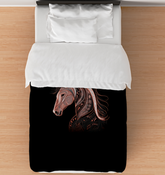 Wild Mustangs Prairie Comforter