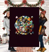 Rhythmic Rhapsody Sherpa Blanket