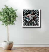 Hip Hop Graffiti Wrapped Canvas