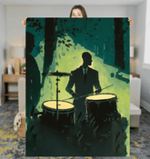 Close-up of the NS-872 Sherpa Blanket texture showing its softness