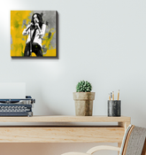 Mystic Mirage Minimalist Abstract Wrapped Canvas