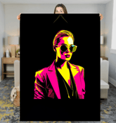 Stylish Dreams Sherpa Blanket - Beyond T-shirts