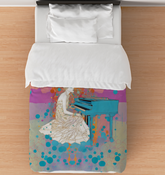 Sunlit Sanctuary Comforter on a neatly made bed.