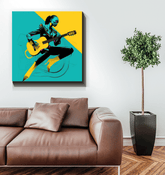 Glamorous Runway Charm Wrapped Canvas - Beyond T-shirts