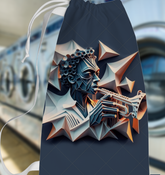 Rhythmic Retreat Laundry Bag