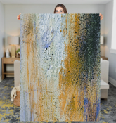 Forest Foliage Sherpa Blanket