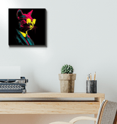 Majestic Kitty Canvas Artwork - Beyond T-shirts