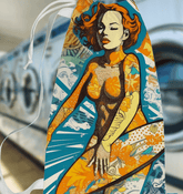 Surf-inspired Surfing 5 31 Laundry Bag for a fun and organized laundry day.