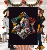 Acoustic Serenity Sherpa Blanket