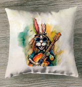 Drummer’s Dreamy Drapes Pillow