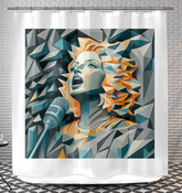 Note Nirvana Shower Curtain