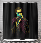 Vintage Vogue Shower Curtain - Beyond T-shirts