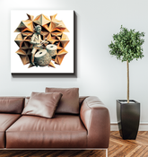 Noteworthy Nebula Wrapped Canvas