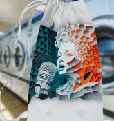 Punk Patterns Laundry Bag
