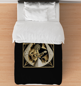 Musical Mandala Magic Duvet Cover
