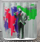 Soft Contours Shower Curtain