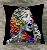Musical Harmony Outdoor Pillow