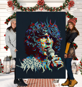 Melodic Embrace Sherpa Blanket