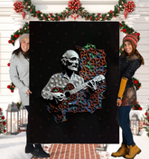 Symphony of Stars Sherpa Blanket