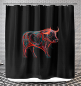Majestic Prairie Wanderer Shower Curtain