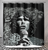 Symphony Silhouette Shower Curtain