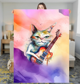 Optimistic Optometrist's Optical Oasis Sherpa Blanket