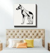 Elegant Basenji Jungle Echo - Beyond T-shirts