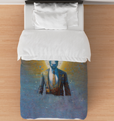 Close-up of Buffalo Wilderness Retreat Comforter texture.