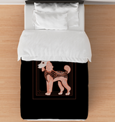 Serene Sleepy Hound Duvet Cover