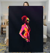 Vogue Vibes Sherpa Blanket - Beyond T-shirts