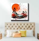 Enchanting Estuary River Landscape Canvas