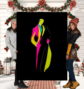 Ethnic Embroidery Sherpa Blanket - Beyond T-shirts