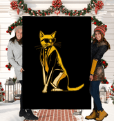 Cat Kingdom Delight Sherpa Blanket - Beyond T-shirts