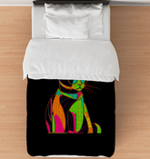 Mystic Cat Portrait Comforter - Beyond T-shirts