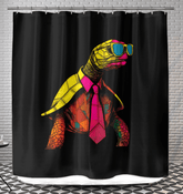 Turtle Paradise Shower Curtain - Beyond T-shirts