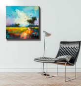 Coastal Horizon Canvas Art Print