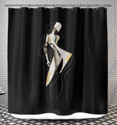 Fashionably Floral Shower Curtain - Beyond T-shirts