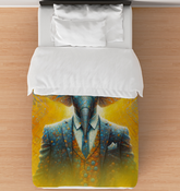 Elephant's Serene Oasis Duvet Cover