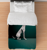 Playful Pup Meadow Comforter