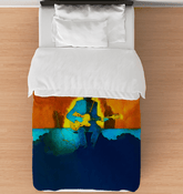 NS-842 Duvet Cover in elegant bedroom setting