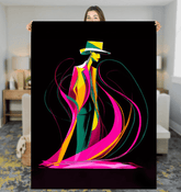 Cultural Tapestry Fusion Sherpa Blanket - Beyond T-shirts