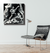 Musicians create magic moments Wrapped Canvas