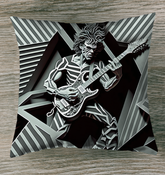 Vinyl Revival Outdoor Pillow