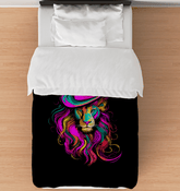 Lion Heartbeat Serenity Duvet Cover - Beyond T-shirts