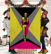 Stylish Slumber Art Sherpa Blanket - Beyond T-shirts