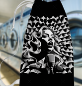 Rhythmic Ripples Laundry Bag
