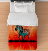 Striped Serenity Duvet Cover
