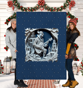 Choral Coziness Sherpa Blanket