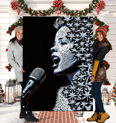 Opera in the Night Sherpa Blanket